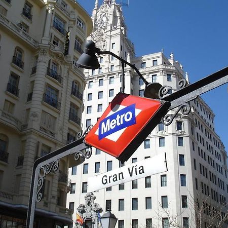Flat For Groups 8 People In Gran Via-Cgrac4 Lägenhet Madrid Exteriör bild