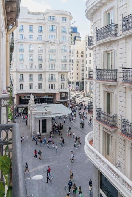 Flat For Groups 8 People In Gran Via-Cgrac4 Lägenhet Madrid Exteriör bild